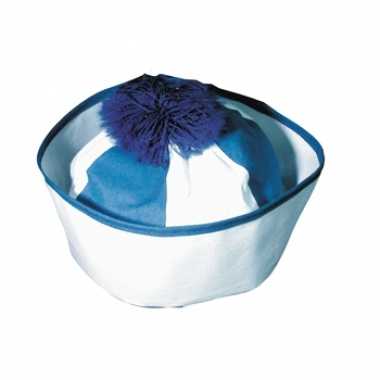 Matroos hoedje blauw