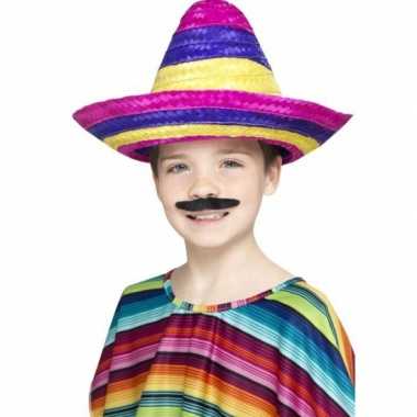 Sombrero hoeden gekleurd voor kinderen