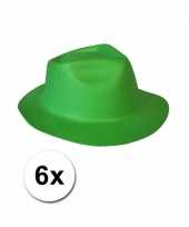 St patricksday hoedjes van foam 6x